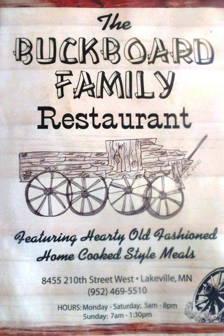 Buckboard - Lakeville, MN menu_pic