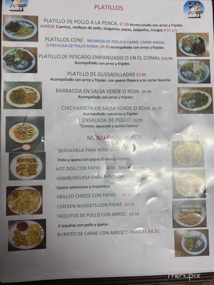 Pollos A La Penca Los 3 Amigos - Oklahoma City, OK menu_pic