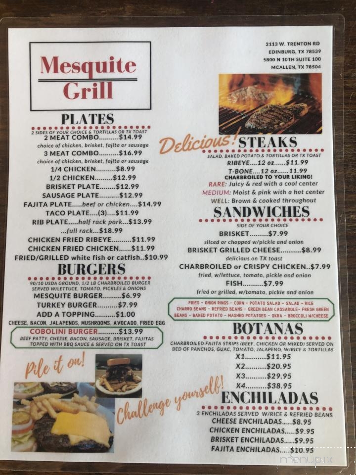 Mesquite Grill - Edinburg, TX