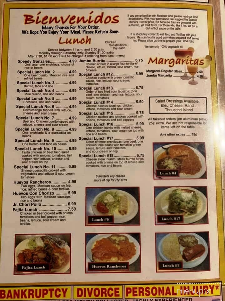 Mi Pueblito - Hurricane, WV menu_pic