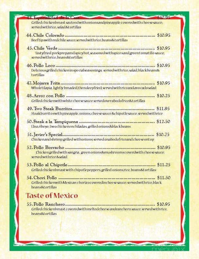 La Fiesta Mexican Restaurant - Greenville, NC