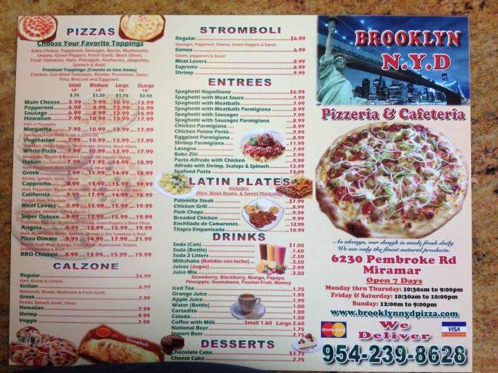 Brooklyn New York Deli Pizza - Miramar, FL