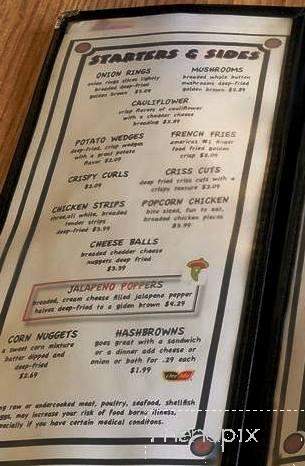 Loriann's - Richland, IA menu_pic