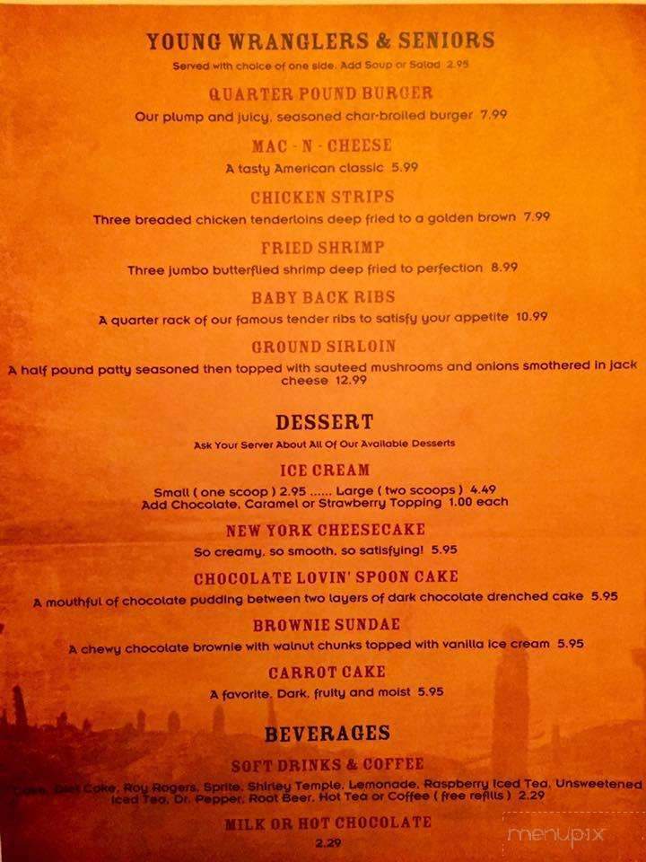 S&T's Bright Spot - Hereford, AZ menu_pic