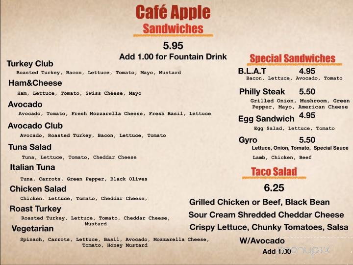 Cafe Apple - Atlanta, GA