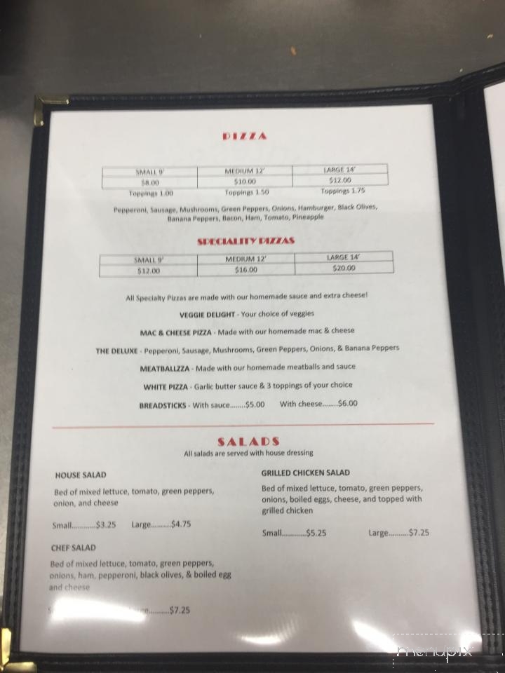 Contessa's on the Lake - Chippewa Lake, OH menu_pic