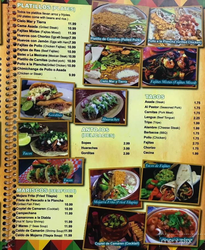 La Superior - Morristown, TN menu_pic