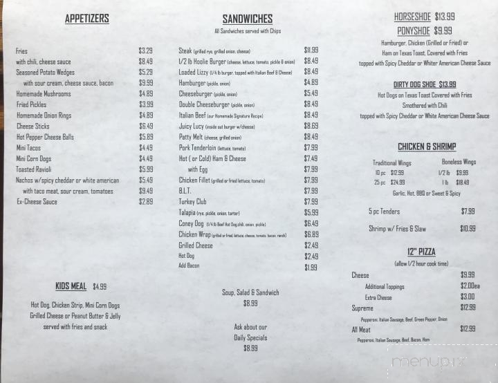 R J's Place - Hartford, IL menu_pic