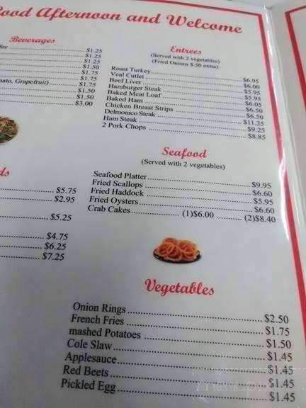 Famous Restaurant - York, PA menu_pic