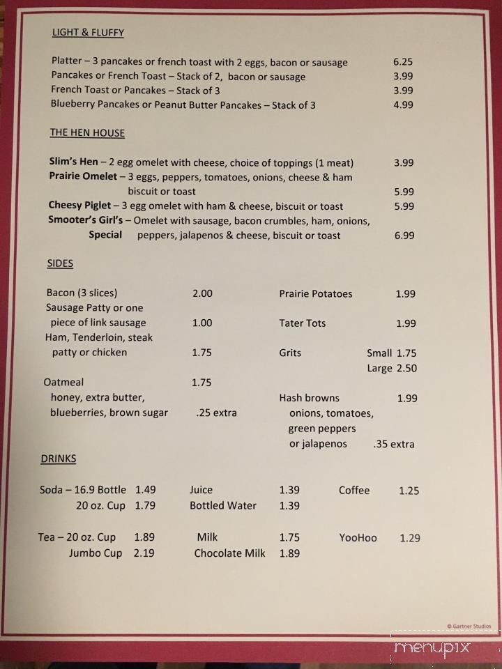 Smoot's - Zebulon, GA menu_pic