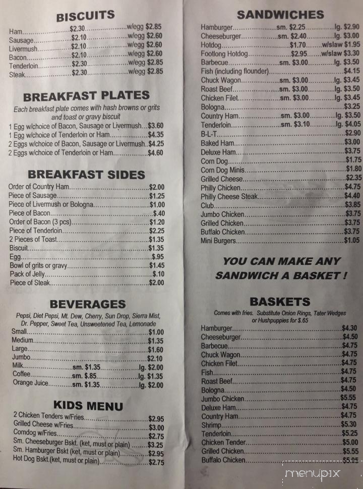 Bolton's Grill - Shelby, NC menu_pic