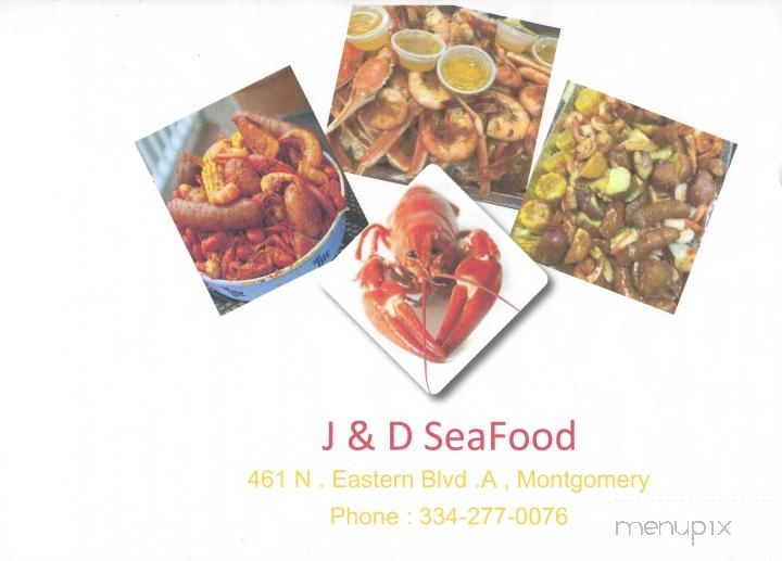 JD Seafood - Montgomery, AL menu_pic