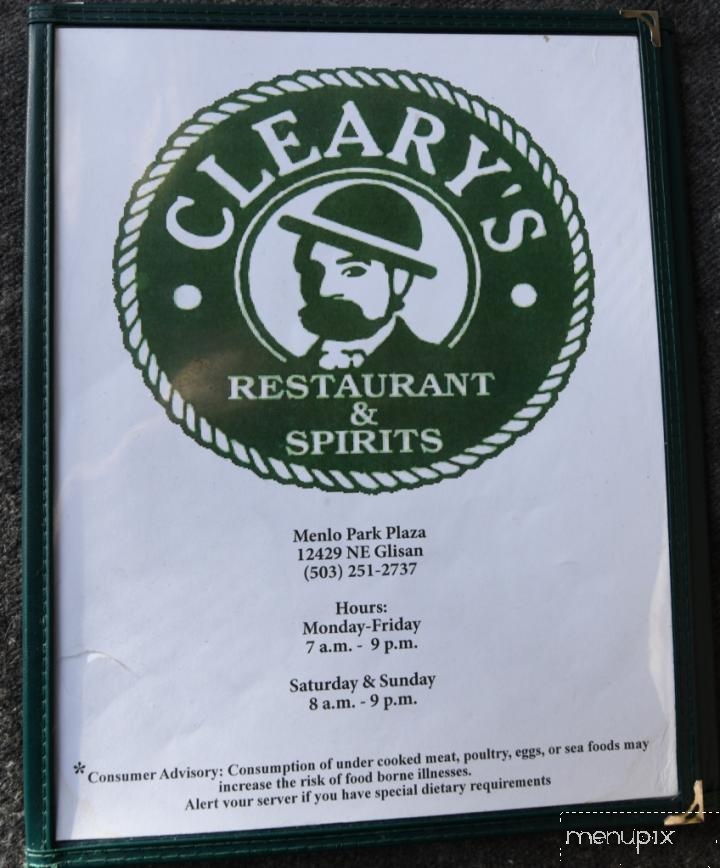 Cleary's Restaurant & Spirits - Portland, OR