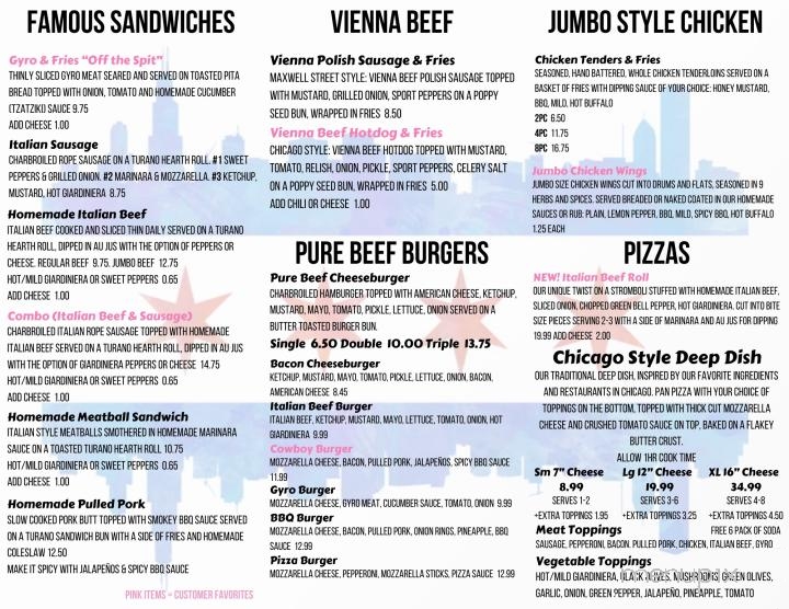 Sow Belly's - Dixon, IL menu_pic