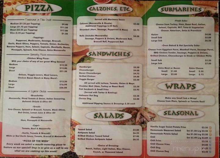 Giuseppe's Pizza - Auburn, NY menu_pic