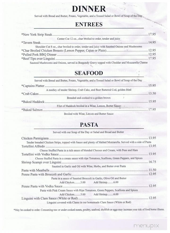 Halfway House Restaurant & Tavern - Honesdale, PA menu_pic