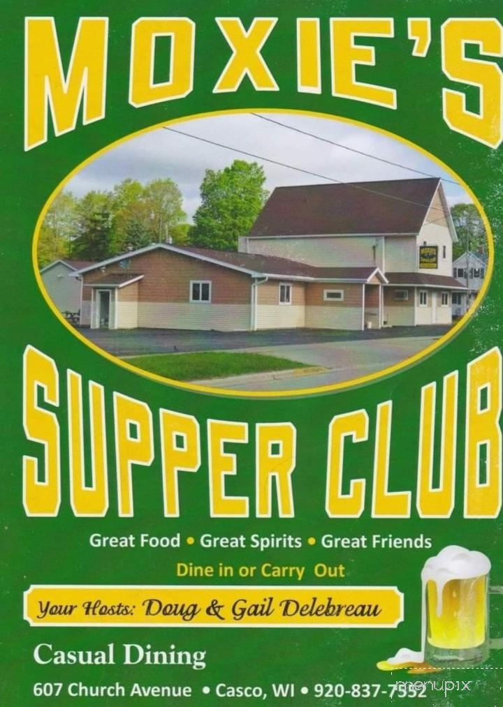 Moxie's Supper Club - Casco, WI
