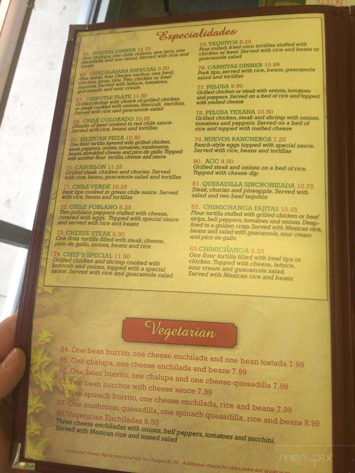 El Palomar - Circleville, OH menu_pic