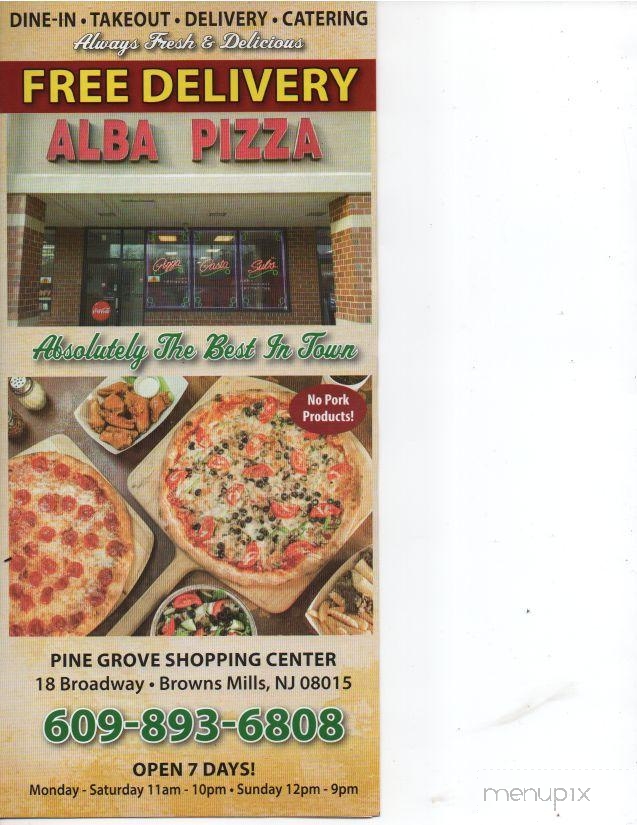 Alba Pizza - Browns Mills, NJ