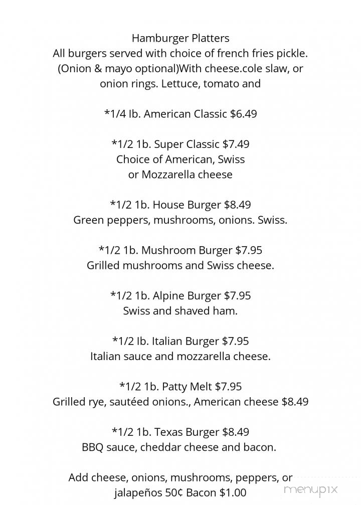 Alexandris Restaurant - Wadsworth, OH menu_pic