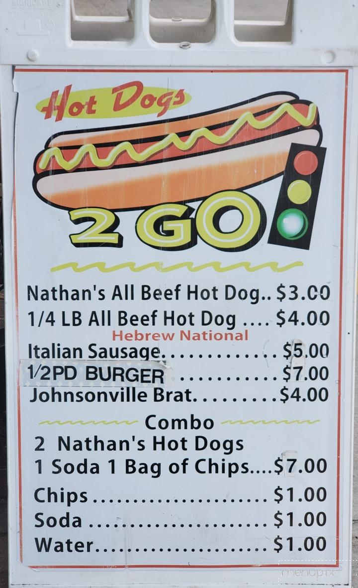 Hot Dogs 2 Go - Naples, FL menu_pic