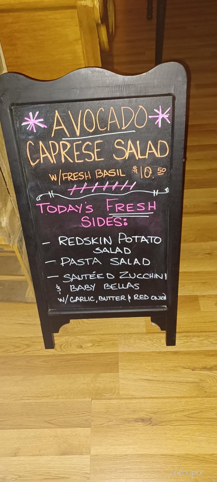 Cranberry Street Cafe - Newland, NC menu_pic