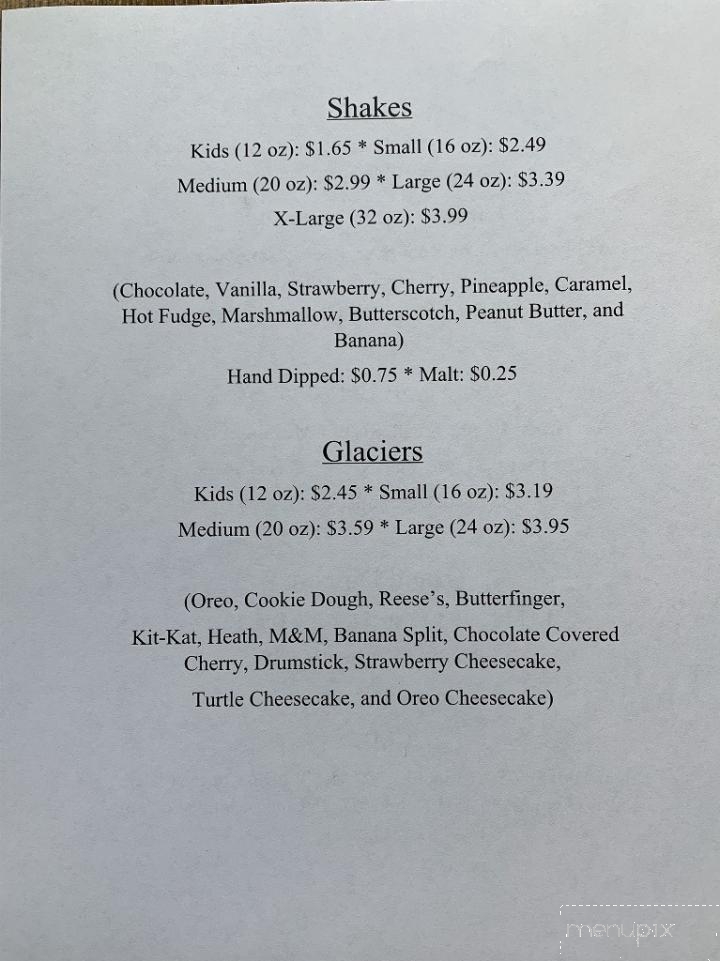 Southside Scoops - Peru, IN menu_pic