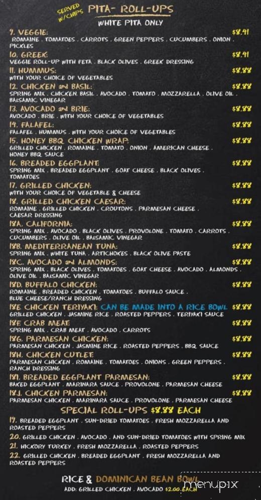 BISHCO - Gloucester, MA menu_pic