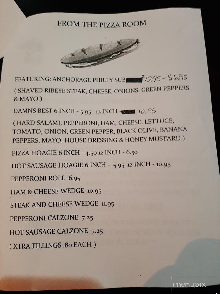 Bob's Place - Jamestown, PA menu_pic