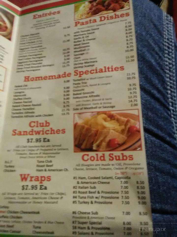 Frank's Pizzeria - New Castle, DE menu_pic