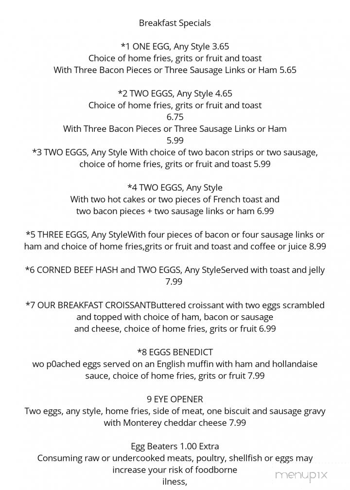 Alexandris Restaurant - Wadsworth, OH menu_pic