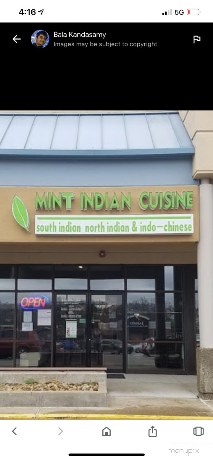 Mintt Indian Cuisine - Monroeville, PA menu_pic