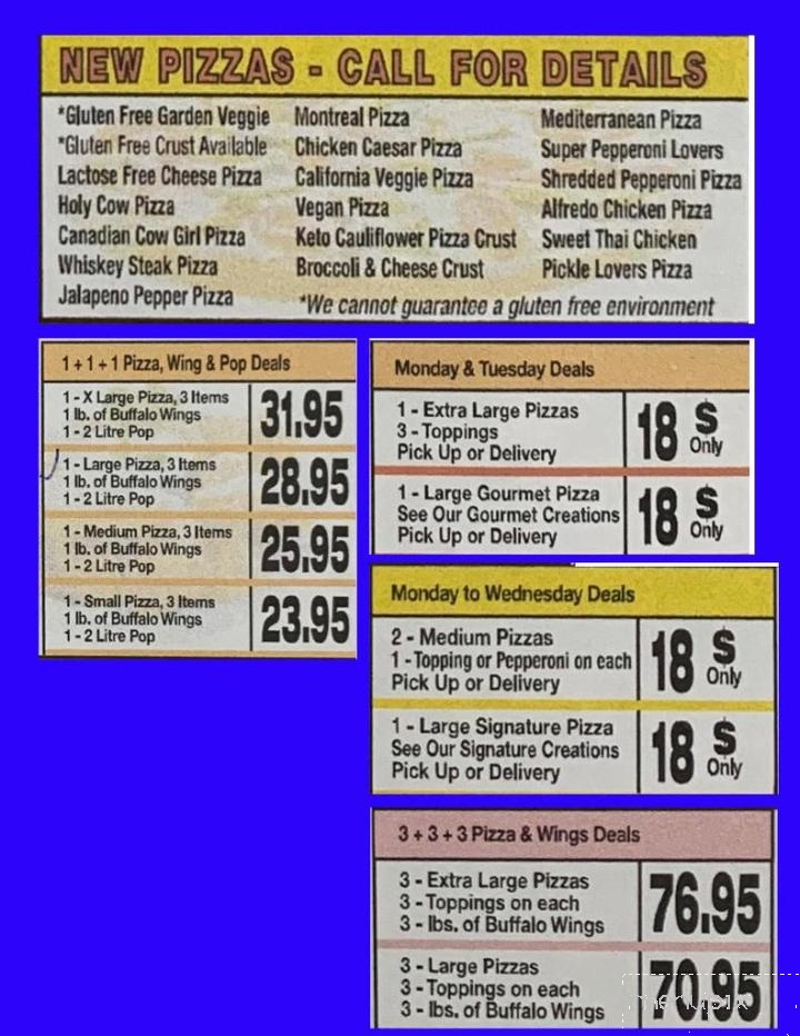 Pizza Tonite - Chatham, ON menu_pic
