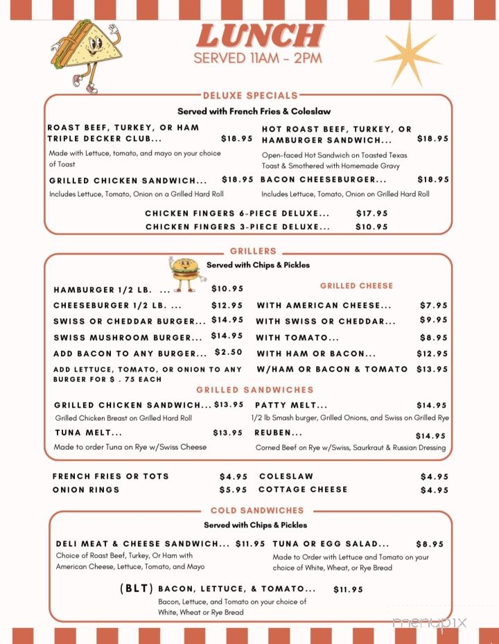 Scrappy's Diner - Fort Ann, NY menu_pic
