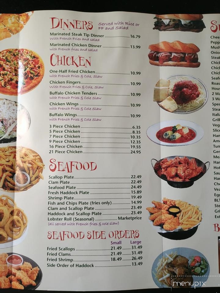 Flints Corner Pizza & Seafood - Tyngsboro, MA