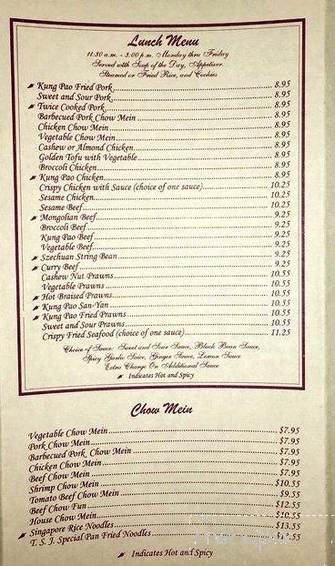 Tao San Jin - Antioch, CA menu_pic