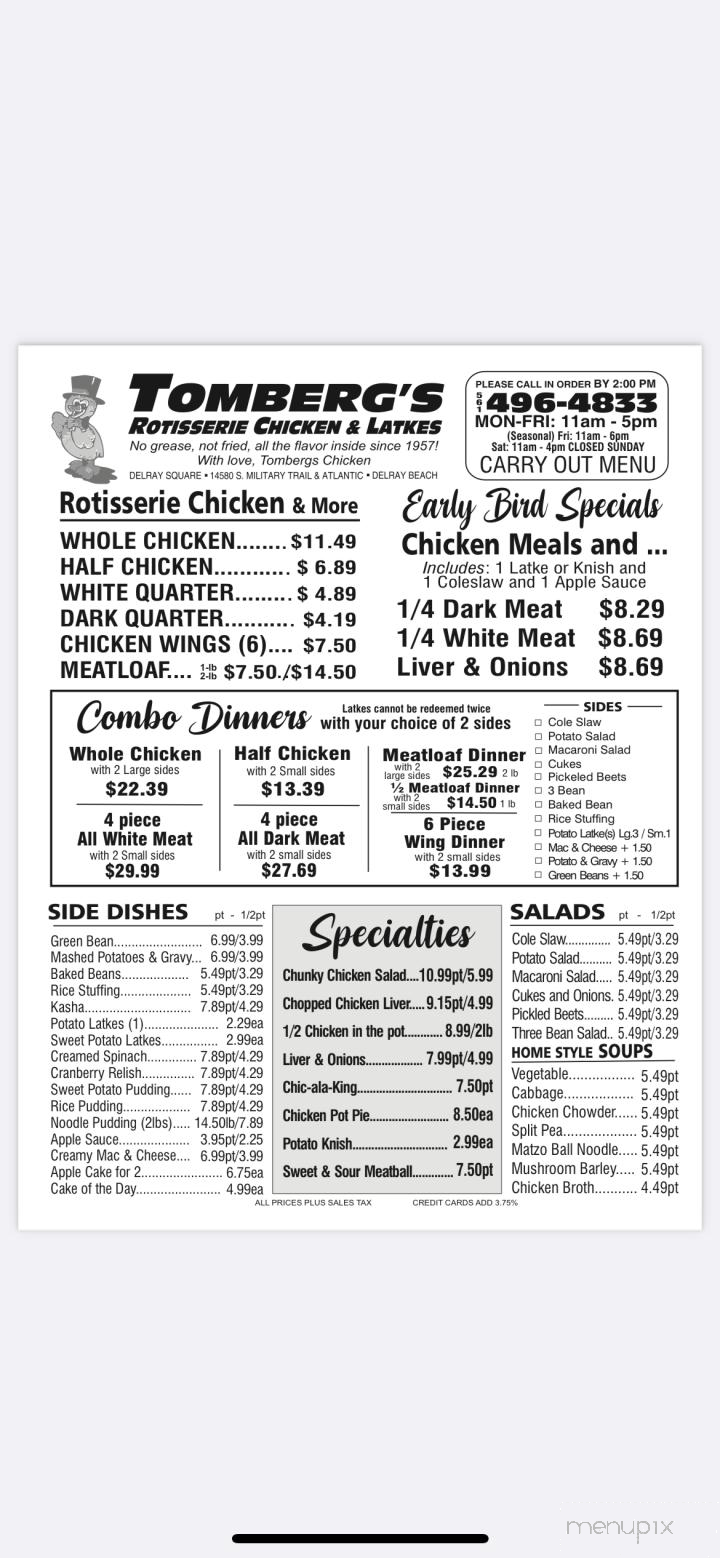 Tomberg's Rotisserie Chicken - Delray Beach, FL
