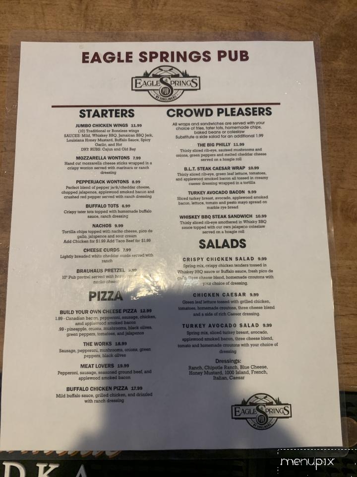 Eagle Springs Pub - Mukwonago, WI