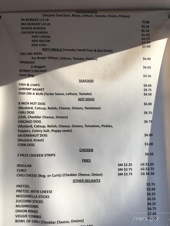 Portola Frosty - Portola, CA menu_pic
