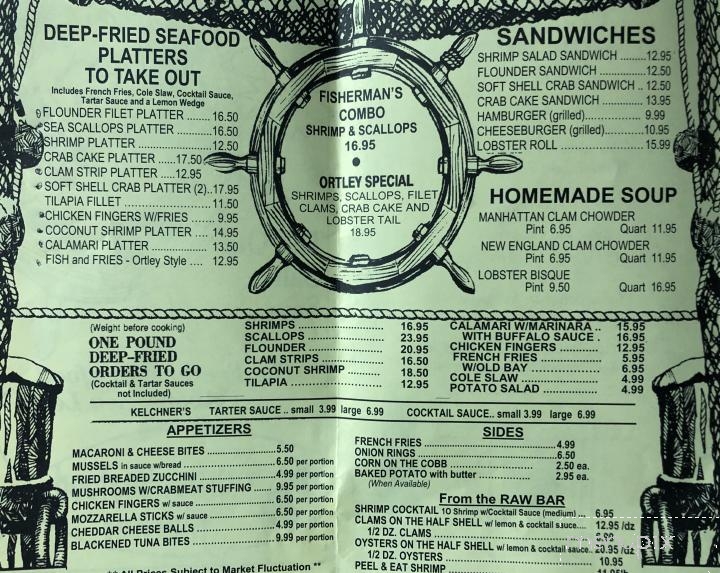 Ortley Fish Market - Ortley Beach, NJ menu_pic