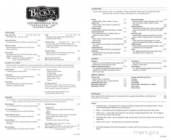 Becky's - Cleveland, OH