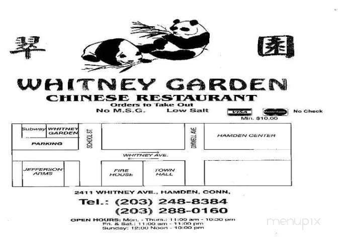Whitney Garden - Hamden, CT