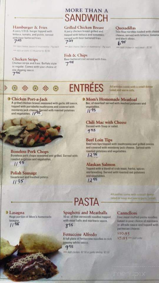 Brewskies - Warrenton, MO menu_pic