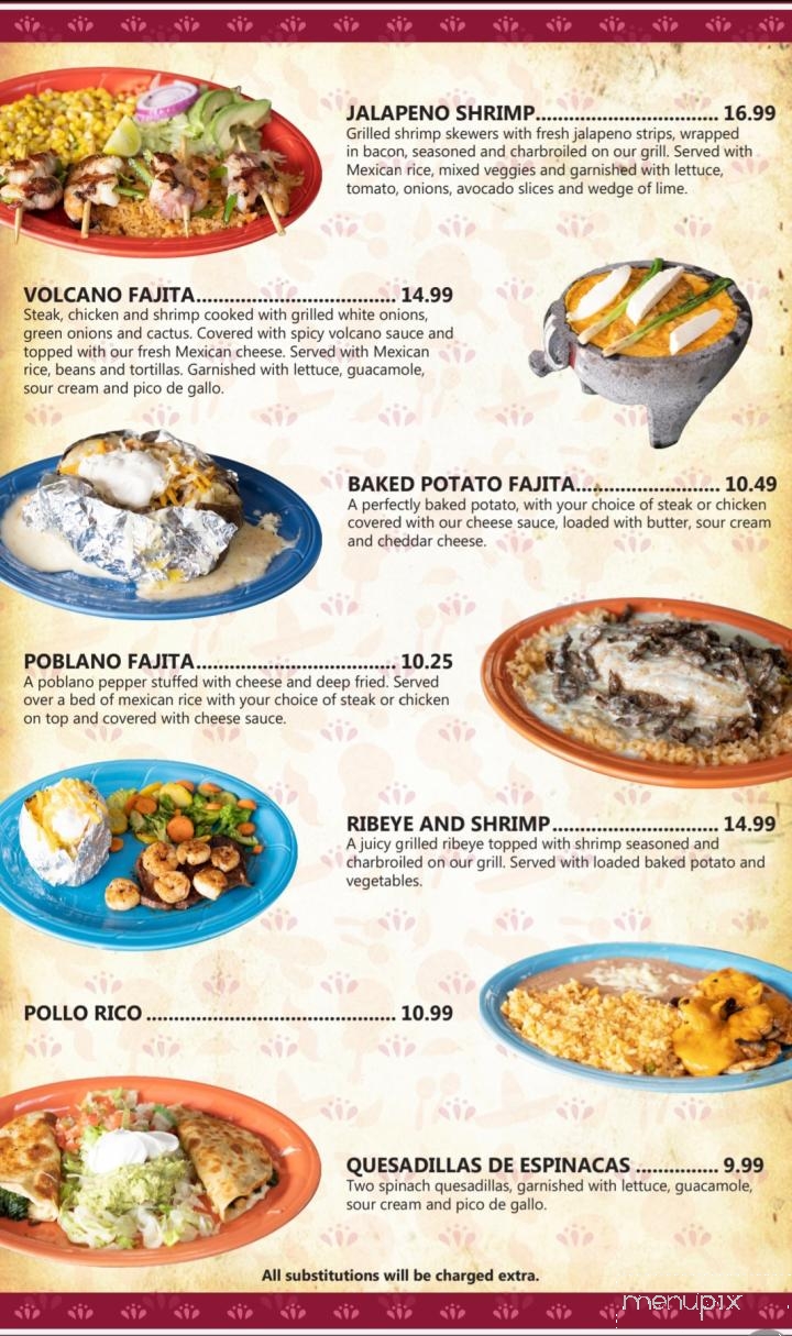 La Rosita Mexican Restaurant - Greenbrier, AR menu_pic