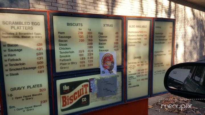 Biscuit Co - Randleman, NC menu_pic