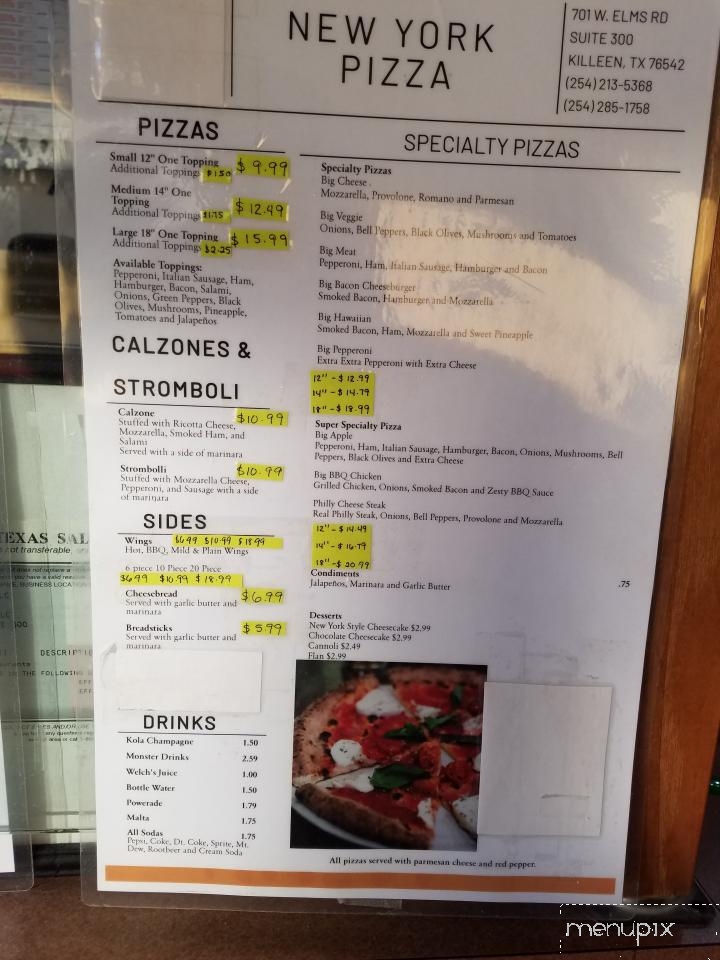 New York Pizza - Killeen, TX