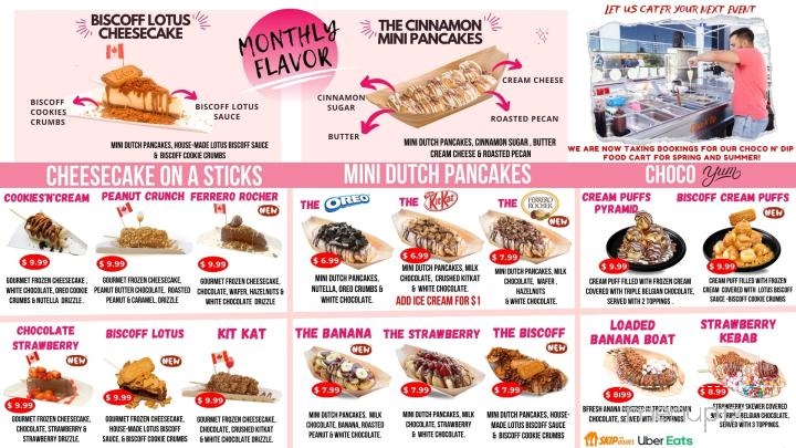 Choco N Dip - Edmonton, AB menu_pic