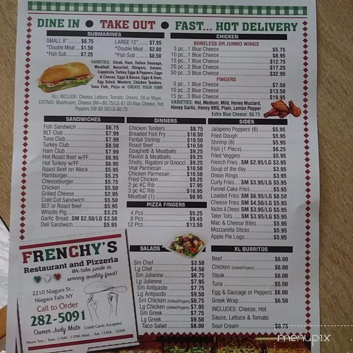 Frenchy's Pizzeria - Niagara Falls, NY