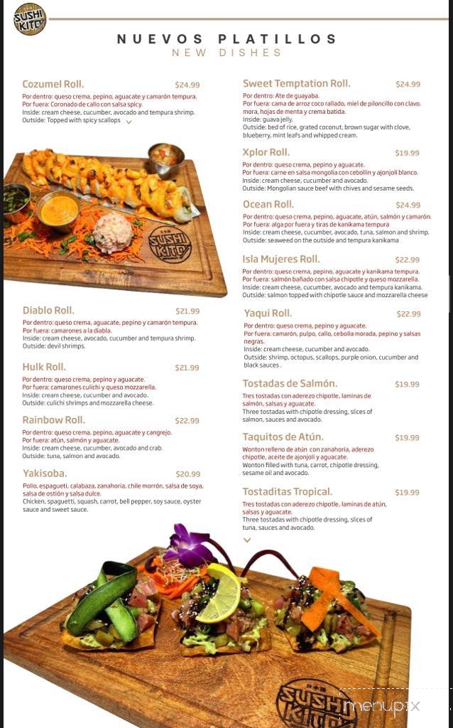 Sushi-Kito - Tucson, AZ menu_pic