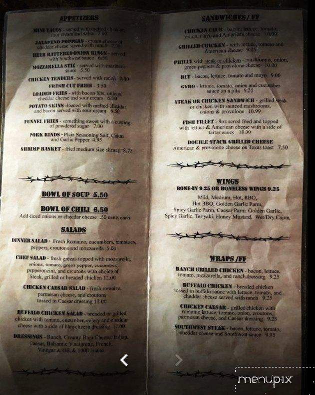 Hambden Country Inn - Chardon, OH menu_pic